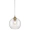 Westinghouse Pendant 60W Mini Tatze, Brushed Brass Clear Seaded Glassobe Glass 6130600 - alternate 6